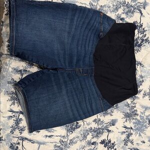 Isabel Maternity by Ingrid & Isabel Dark Blue Maternity Shorts